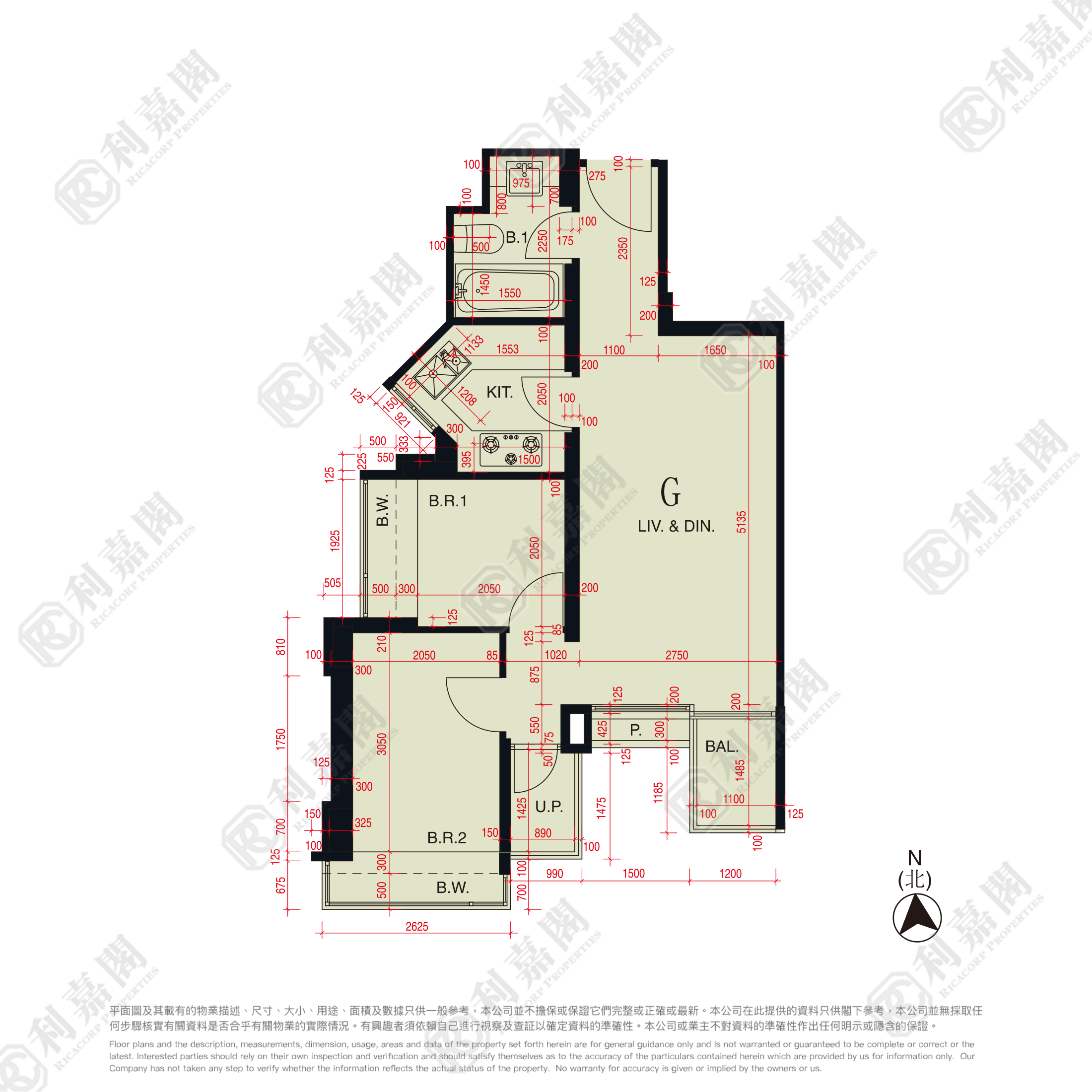 峻滢 1期 2座 中层 G室 将军澳