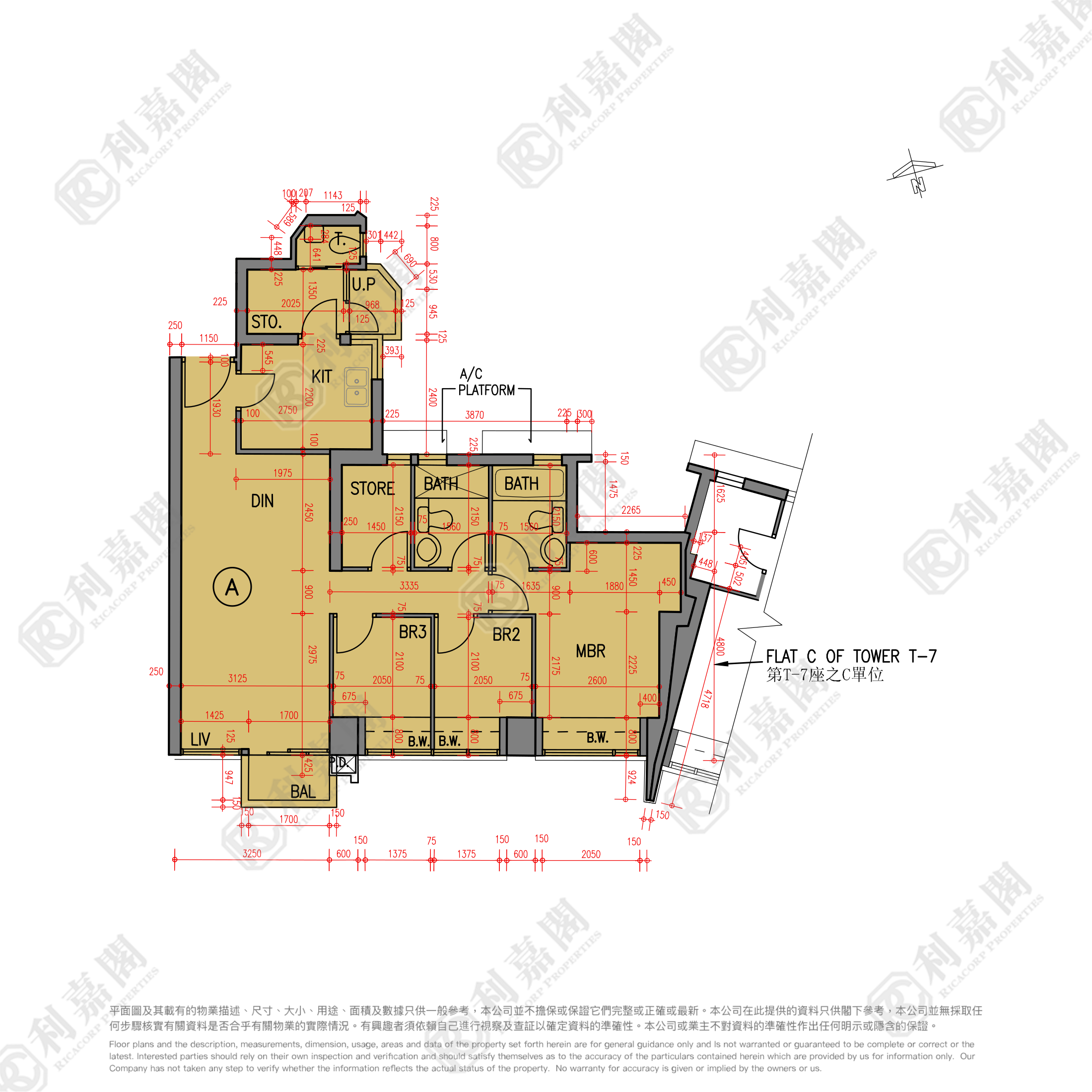 天晋  6座 高层 A室 将军澳