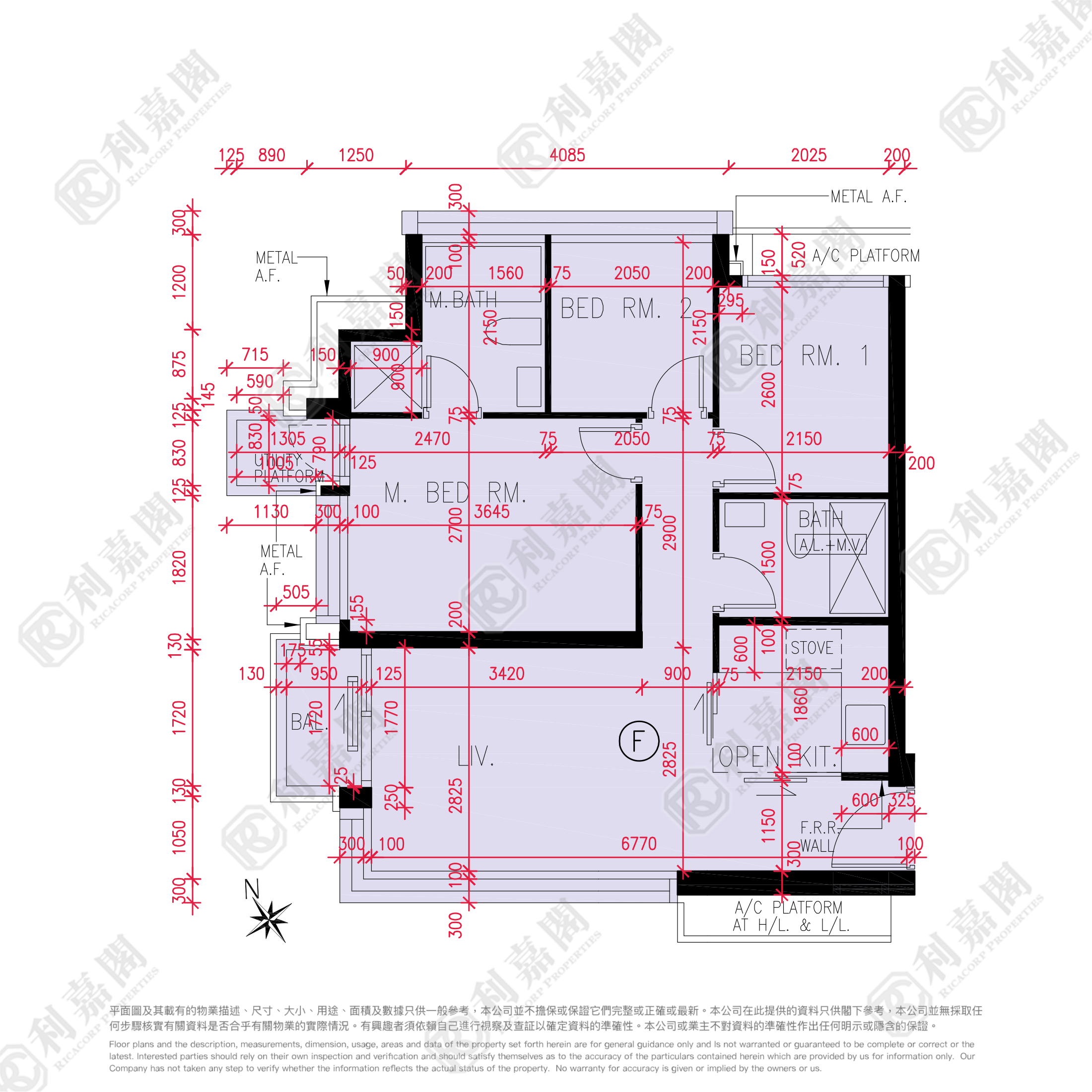 天晉 海天晉 6A座 低層 F室 將軍澳