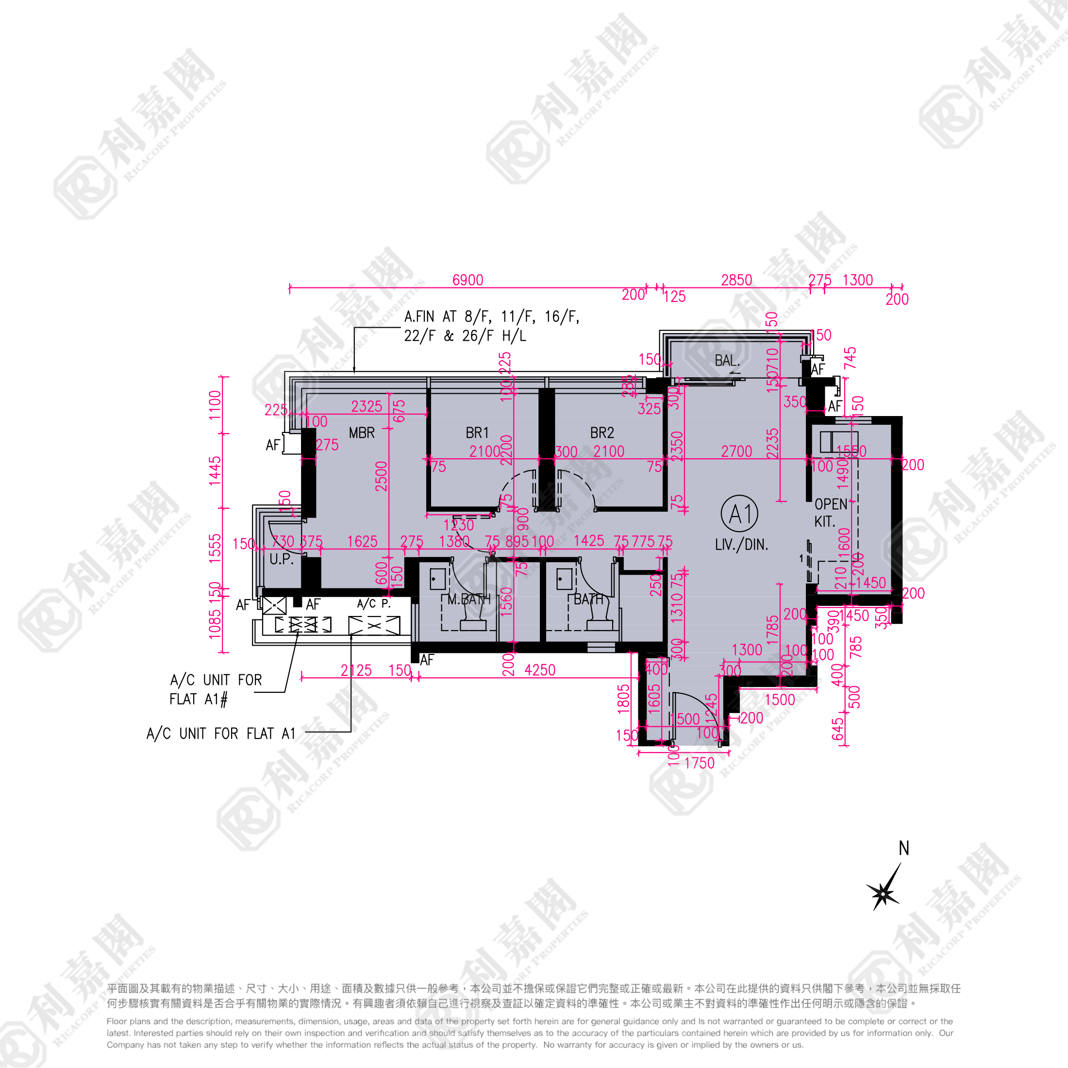 NOVO LAND PHASE 1A - Elverum Tower 2 High Floor Zone Flat A1 Tuen Mun