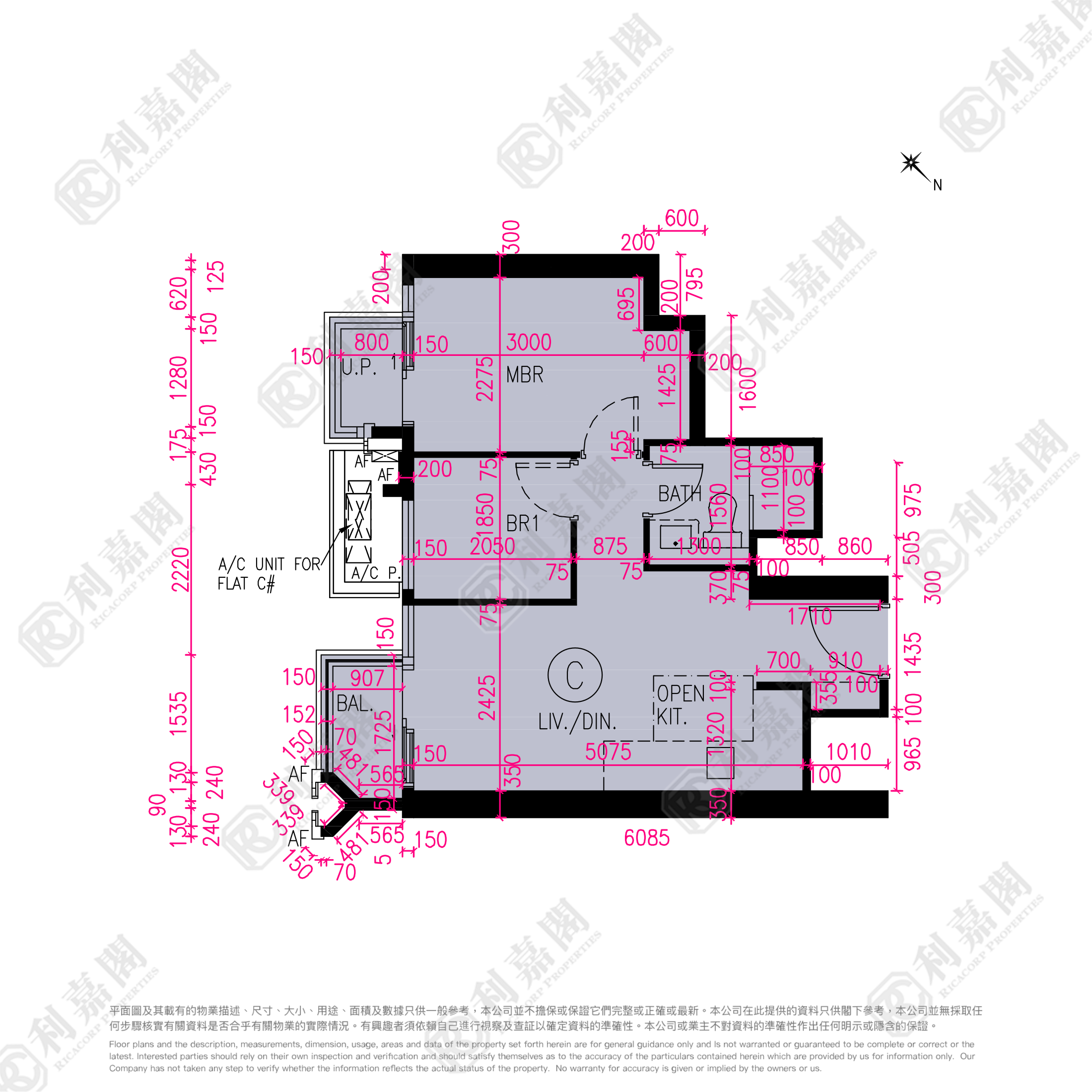 NOVO LAND 1B期 Bergen 2座 低层 C室 屯门