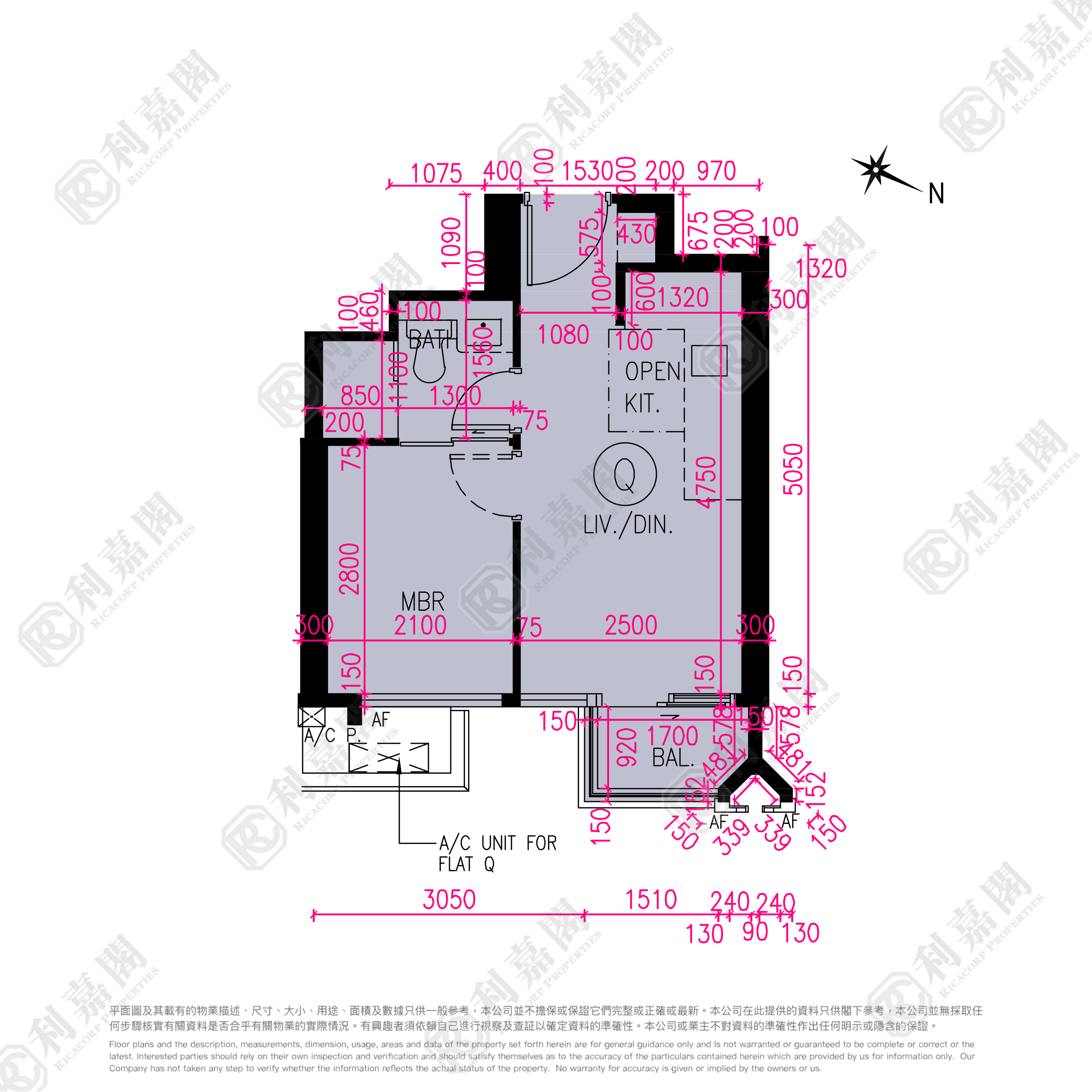 NOVO LAND PHASE 1B - Bergen Tower 3 Medium Floor Zone Flat Q Tuen Mun