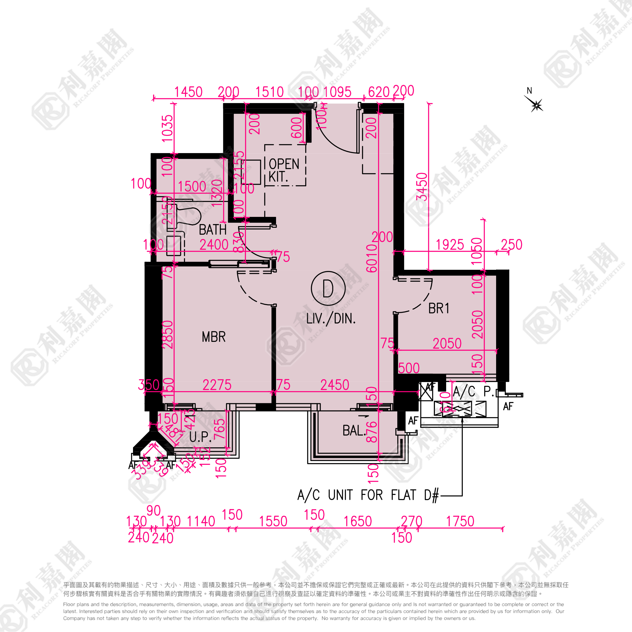 NOVO LAND 2B期 Arreso 2座 高層 D室 屯門