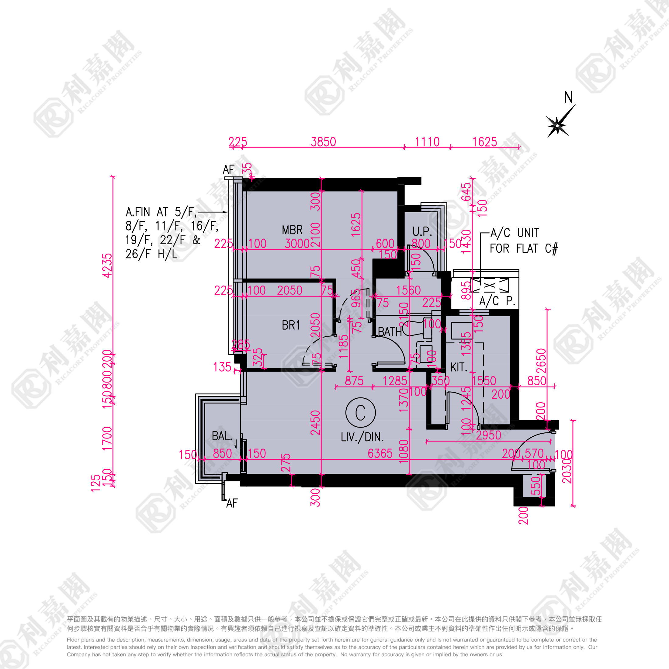 NOVO LAND 2A期 Arreso 5座 中层 C室 屯门
