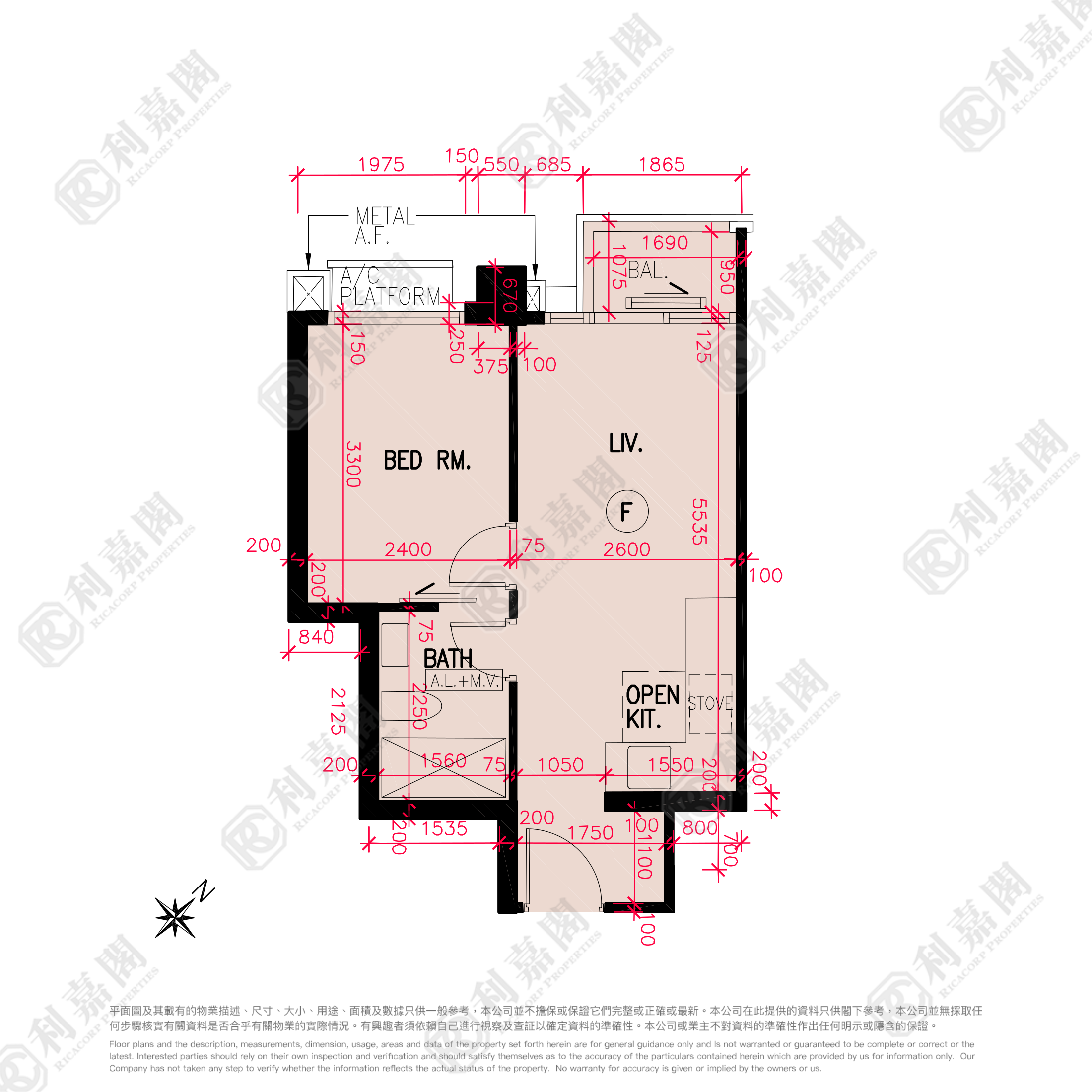 天晋 IIIB 1B座 低层 F室 将军澳