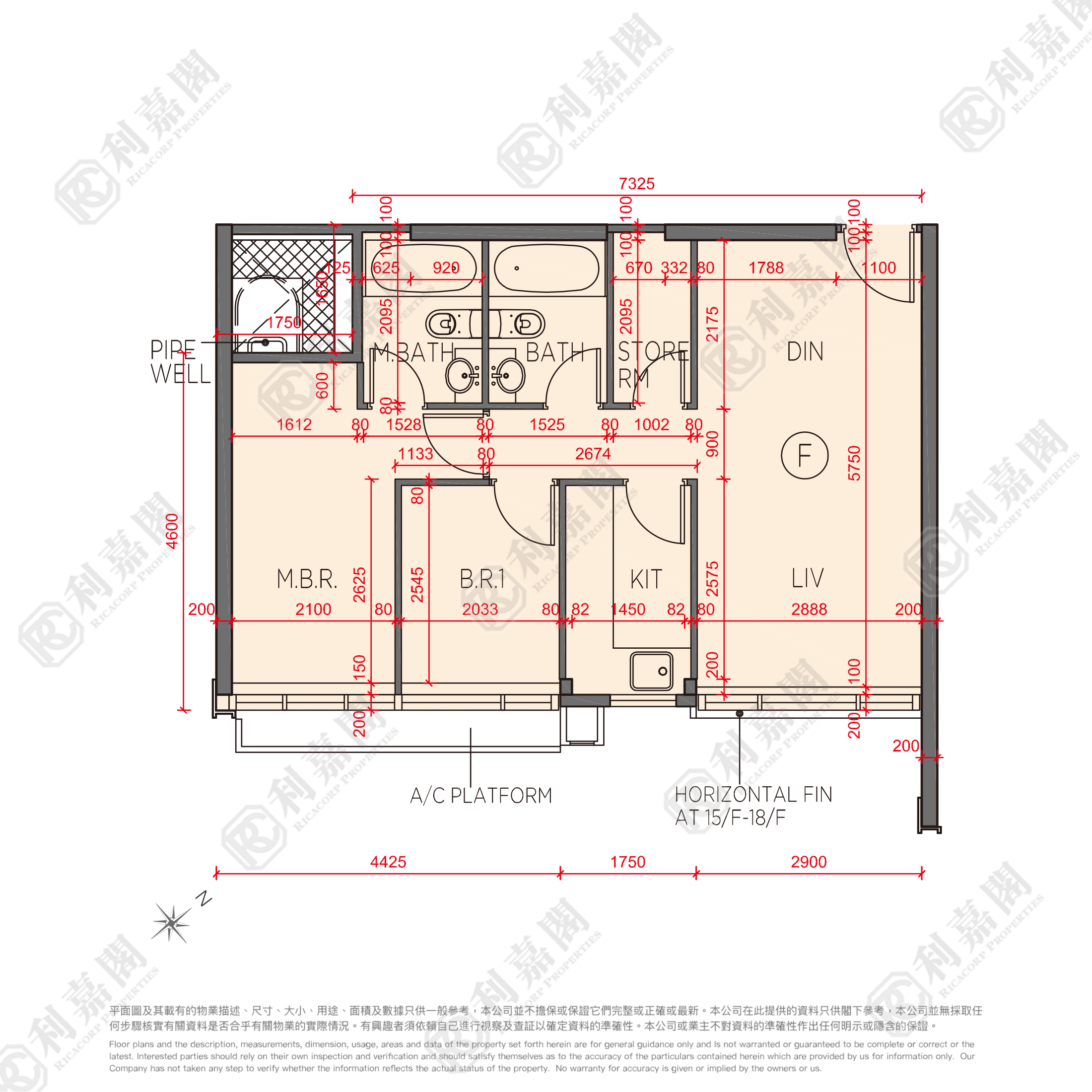 CENTRA HORIZON TOWER 5 High Floor Zone Flat F Tai Po