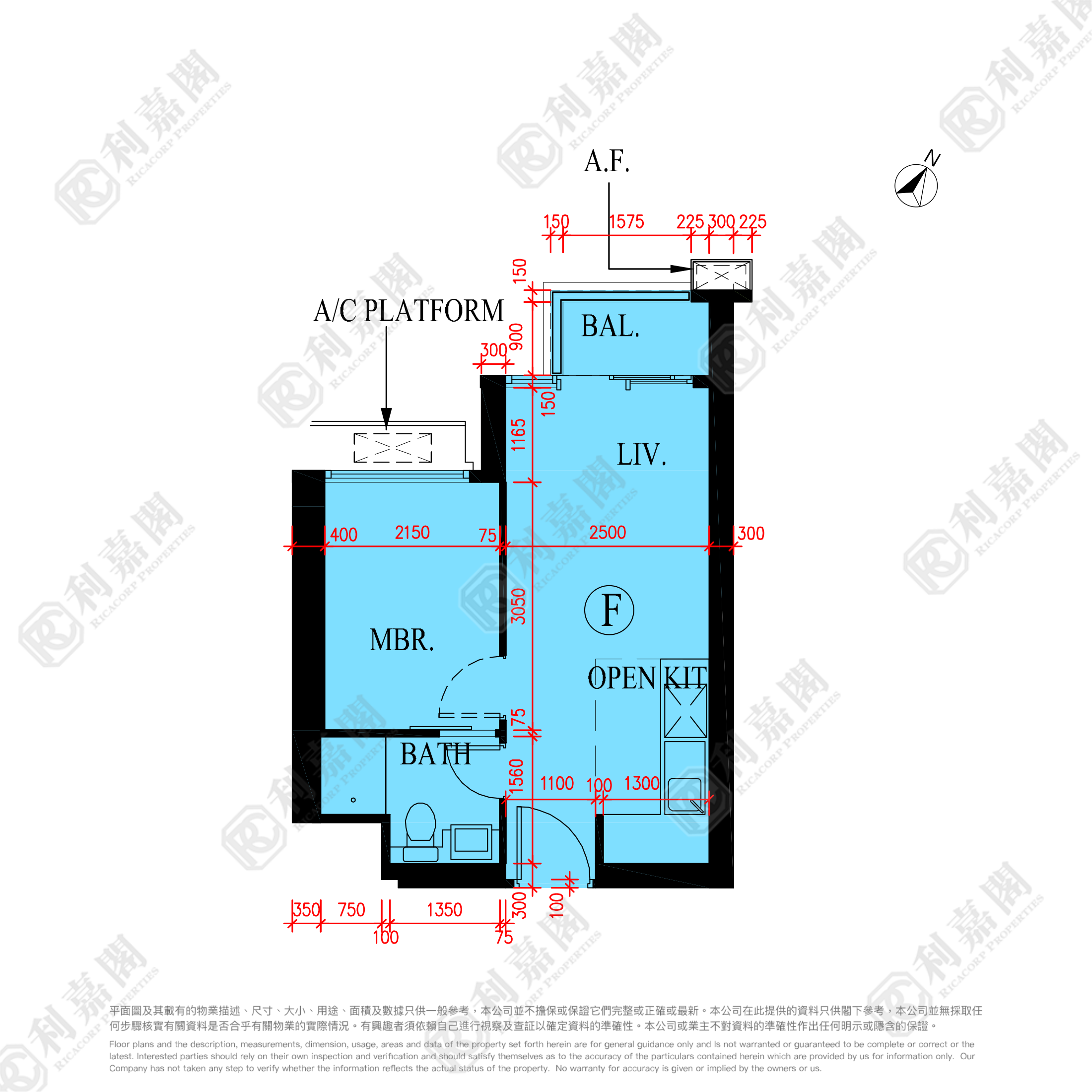 日出康城 4期B 晋海II 5B座 高层 F室 将军澳