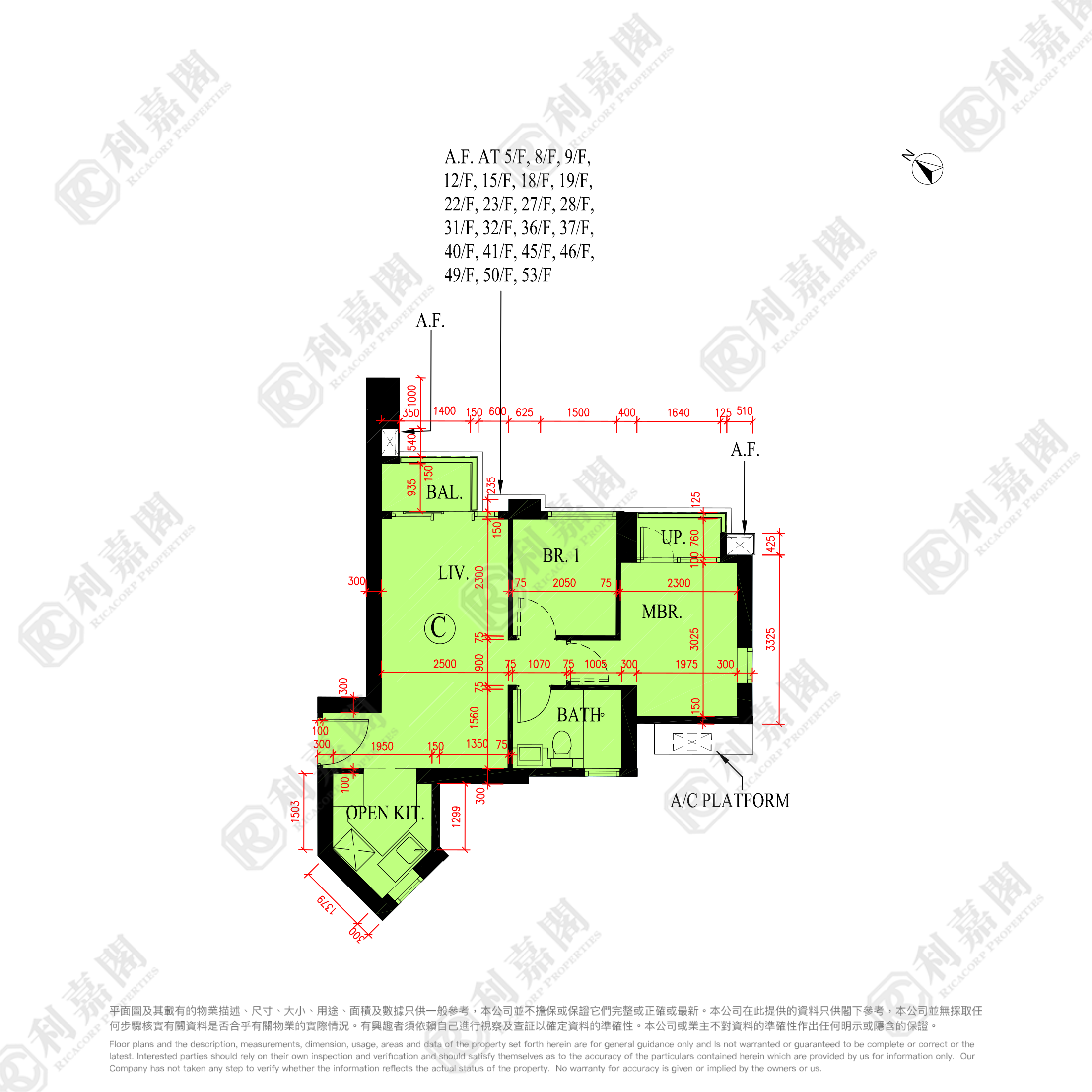 LOHAS PARK PHASE 4B WINGS AT SEA II - Tower 3a Medium Floor Zone Flat C Tseung Kwan O