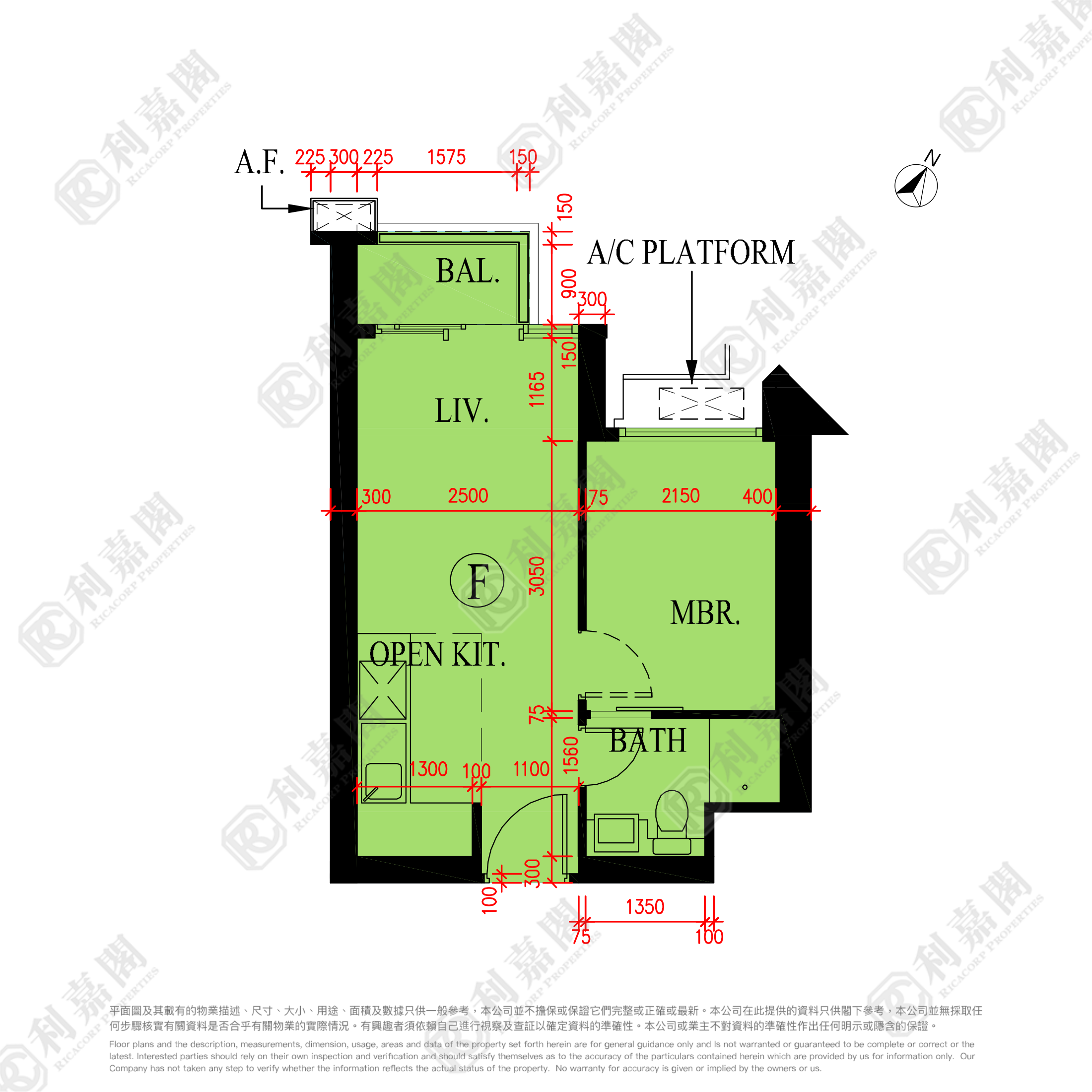 日出康城 4期B 晉海II 5A座 低層 F室 將軍澳