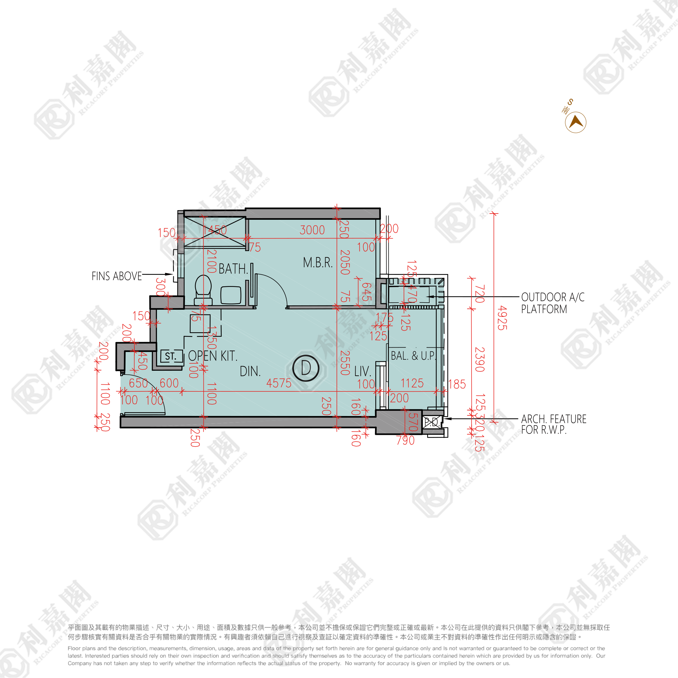 日出康城 11期C 凯柏峰 II 2座 (2A) 高层 D室 将军澳