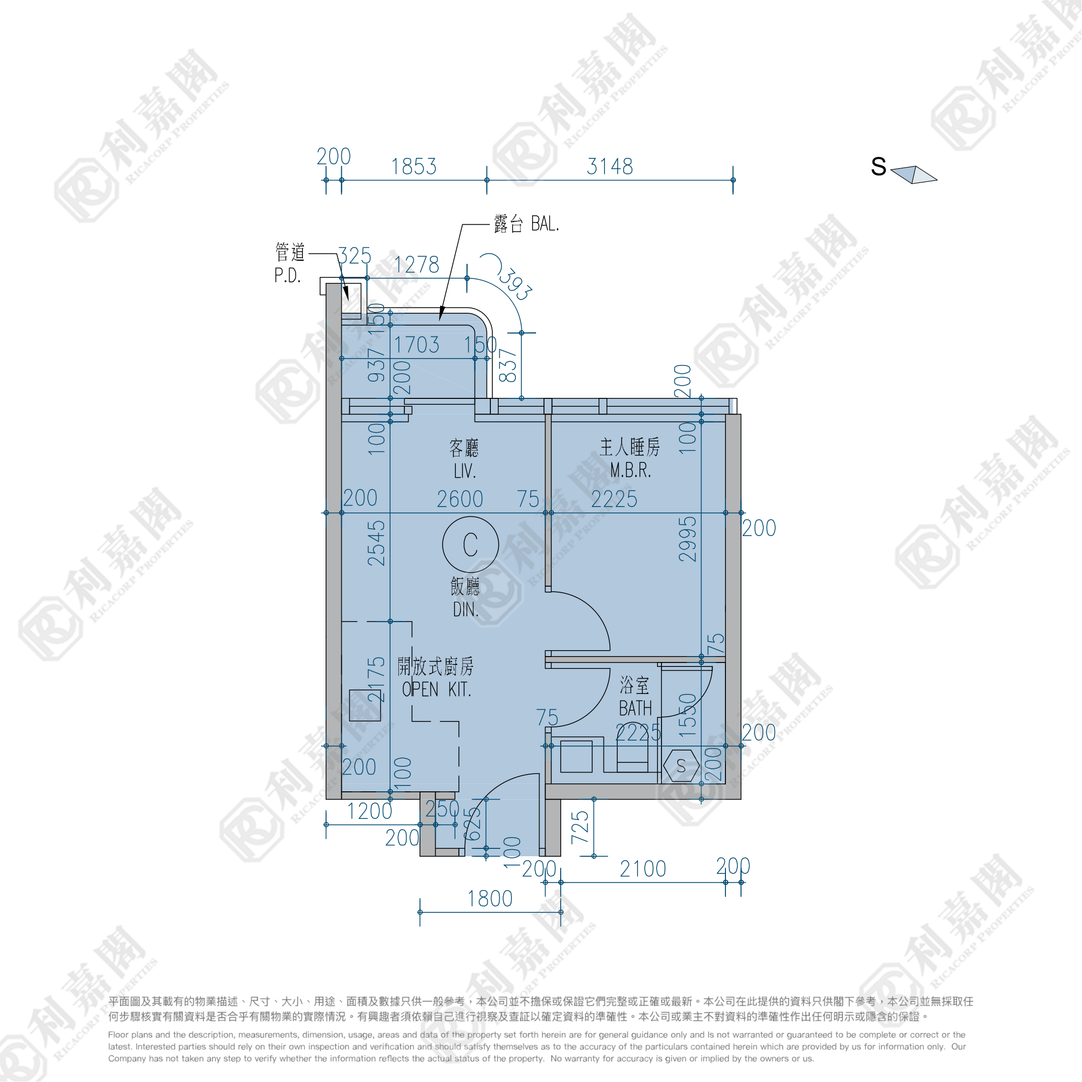 维港滙 1期 3B座 中层 C室 奥运站/南昌