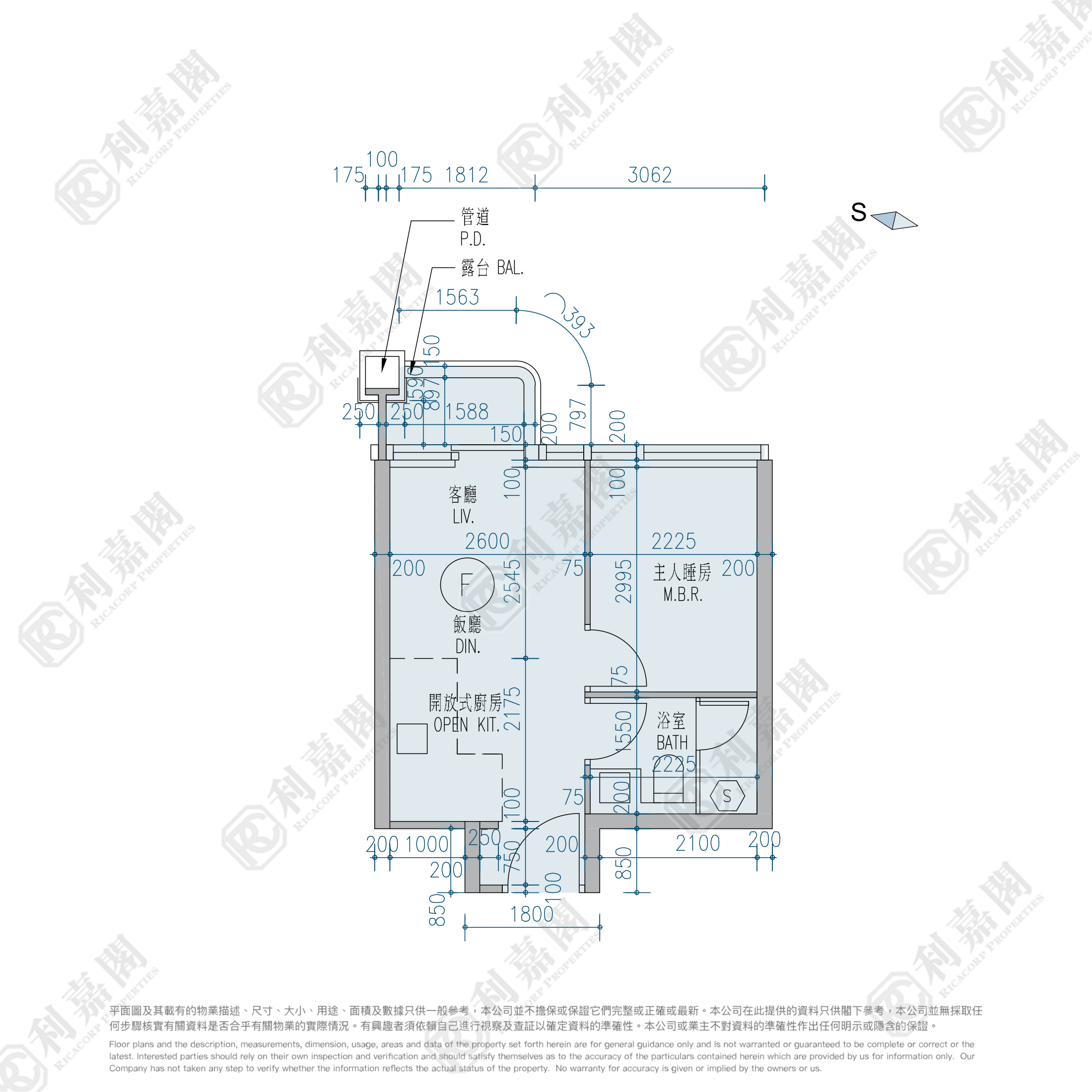 維港滙 1期 3B座 低層 F室 奧運站/南昌