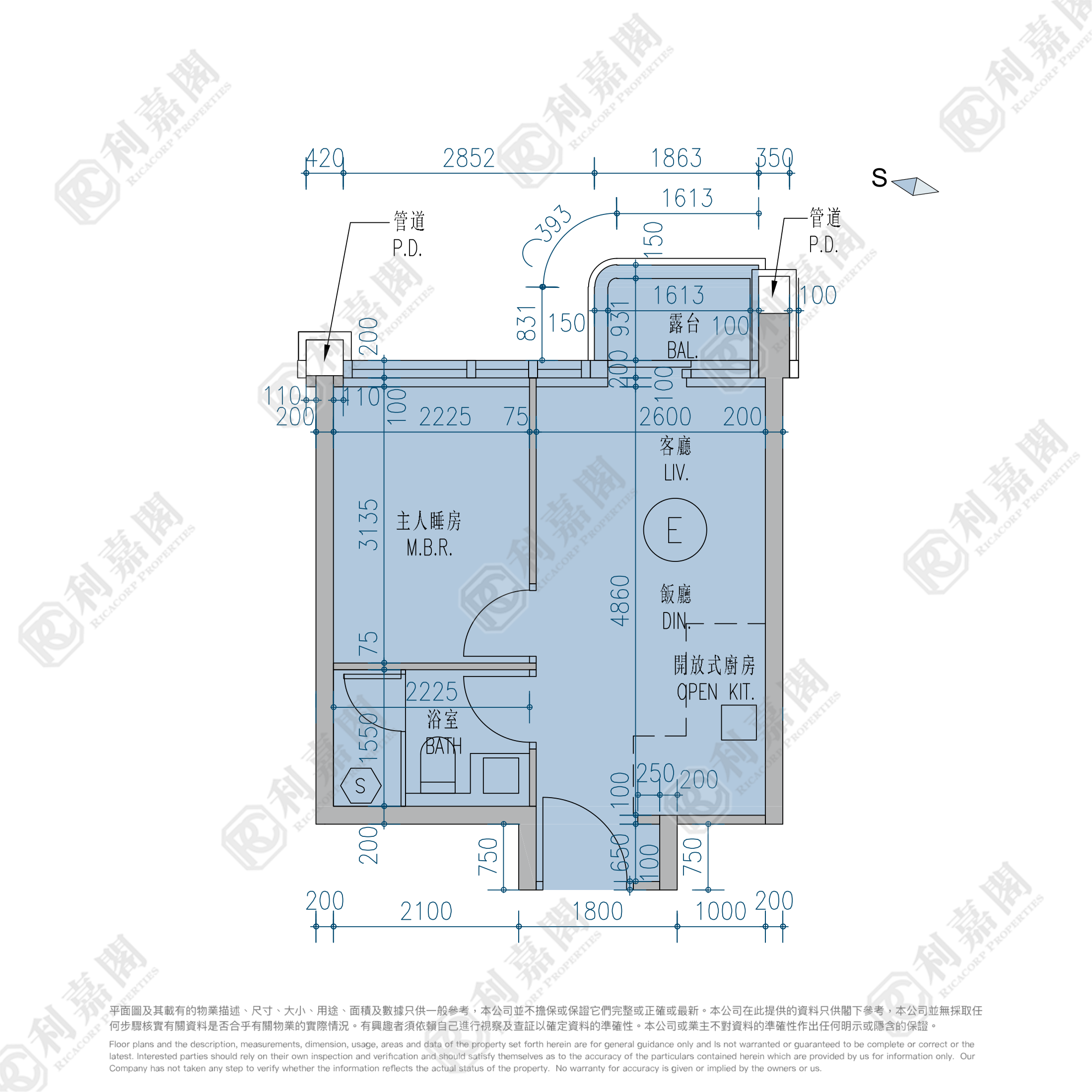 维港滙 2期 3座 (3B) 低层 E室 奥运站/南昌