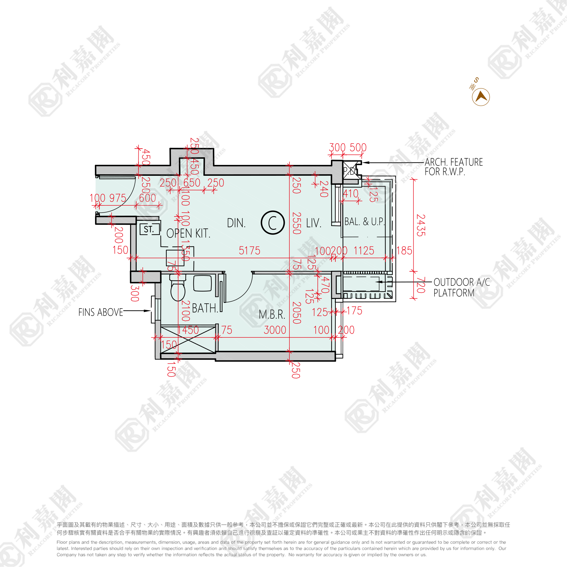 日出康城 11期D 凱柏峰 III 3座 (3A) 極高層 C室 將軍澳