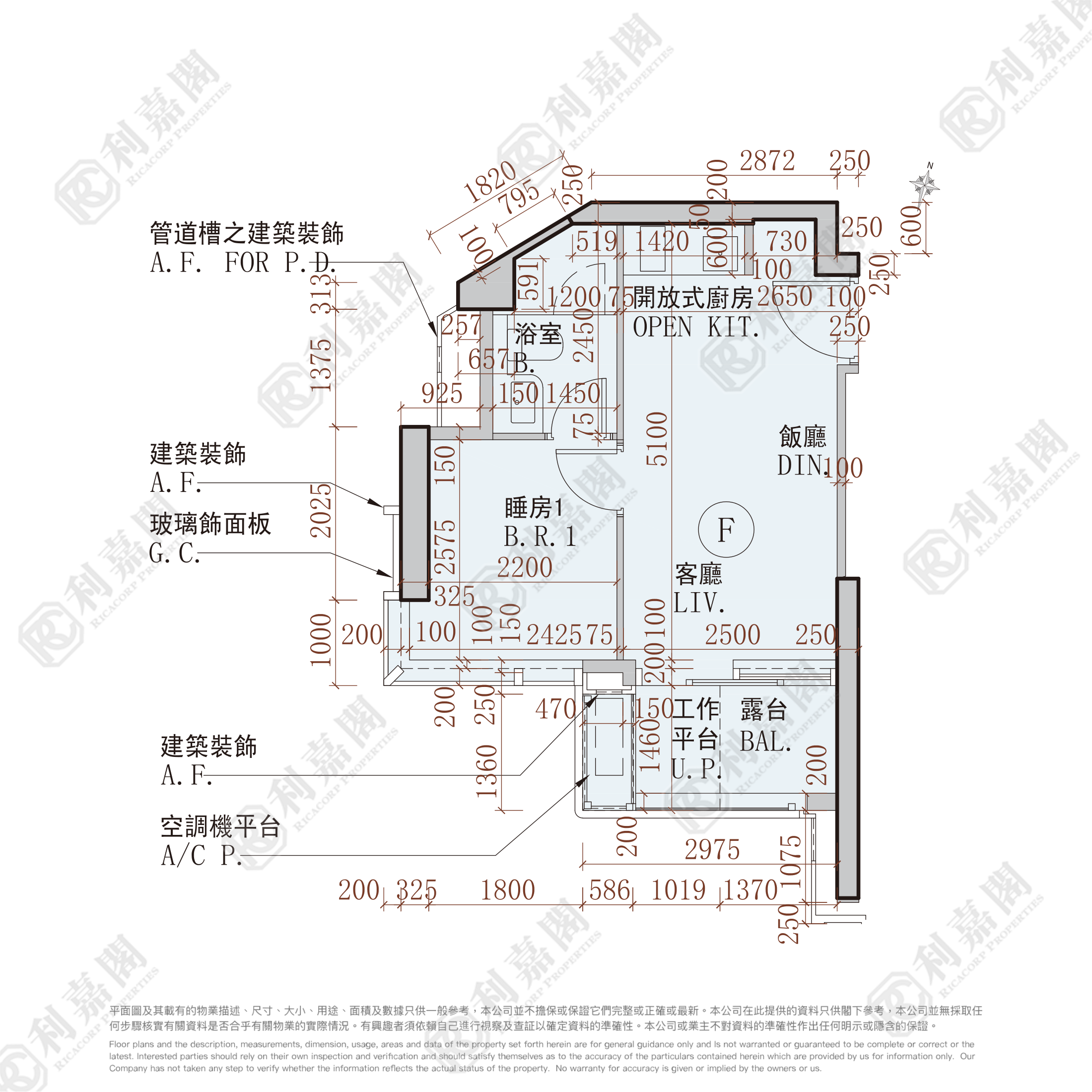 DOUBLE COAST 1期 DOUBLE COAST I 3座 高层 F室 土瓜湾/九龙城/新启德/新蒲岗