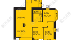 GRAND WATERFRONT TOWER 3 Low Floor Zone Flat D To Kwa Wan/Kowloon City/Kai Tak/San Po Kong