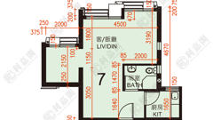 山麗苑 E座 中層 7室 上水/粉嶺/古洞