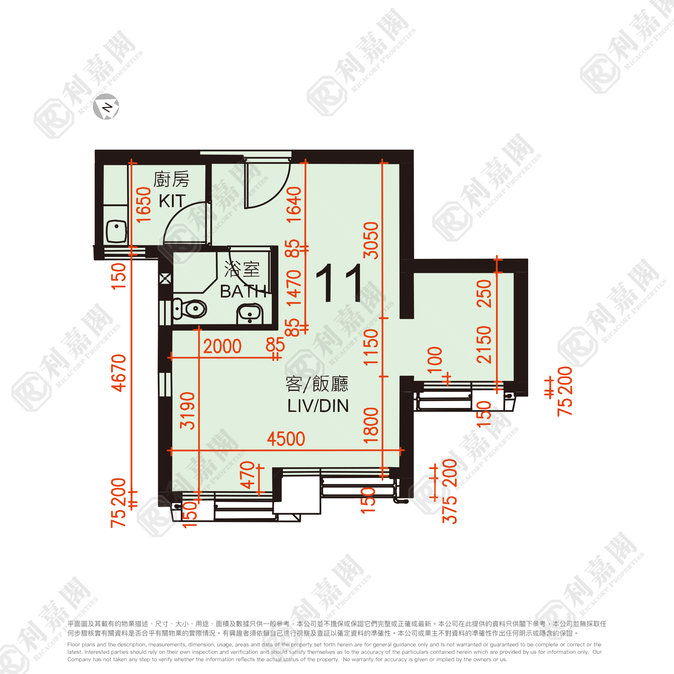 SHAN LAI COURT BLOCK F Very High Floor Zone Flat 11 Sheung Shui/Fanling/Kwu Tung