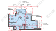 BELGRAVIA PLACE PHASE 1 - Tower 1b Very High Floor Zone Flat 9 West Kowloon