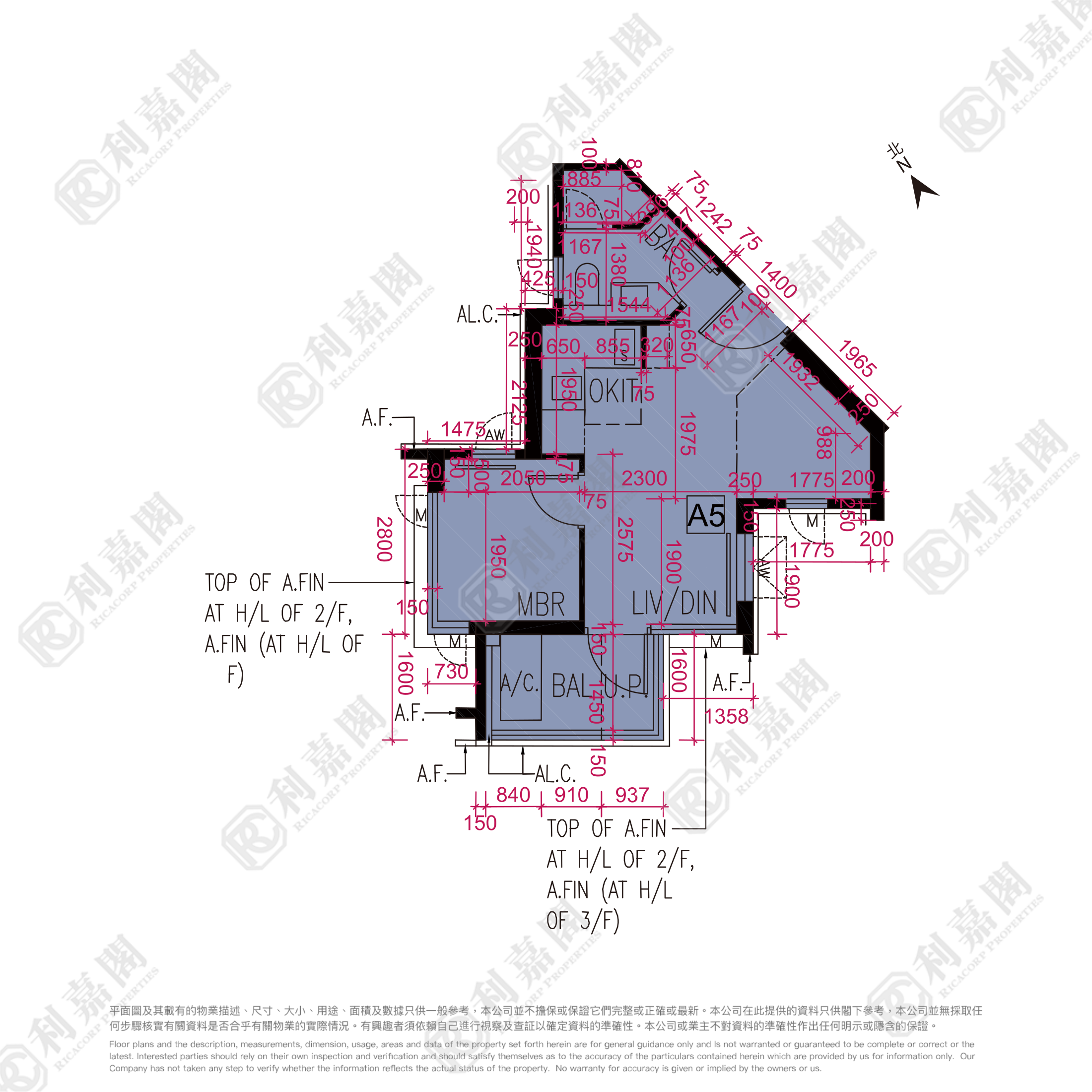LE MONT PHASE 2 - Tower 6 Medium Floor Zone Flat A5 Tai Po