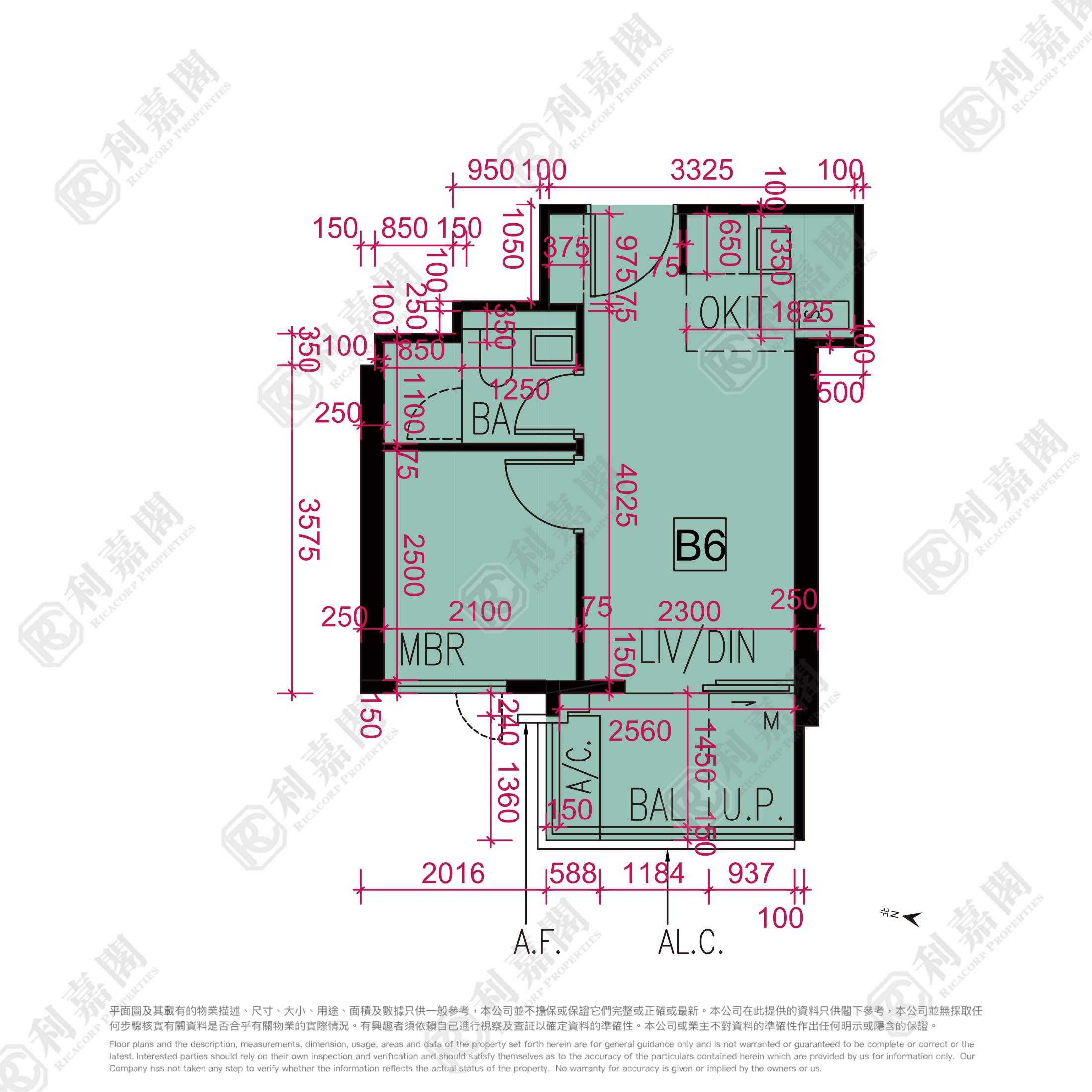 上然 2期 7座 中层 B6室 大埔