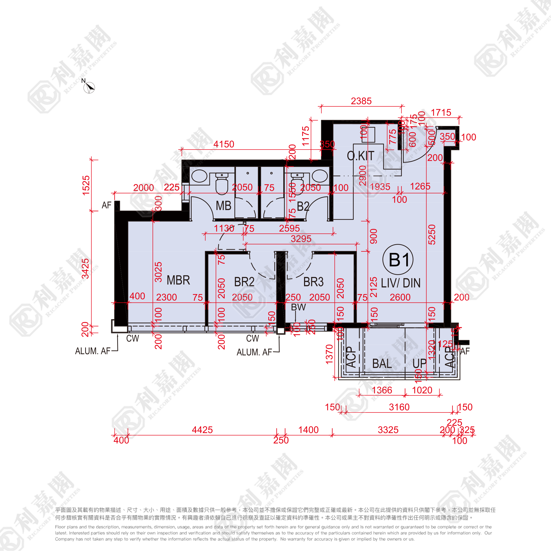 YOHO WEST PHASE 2 YOHO WEST PARKSIDE - Tower 1b Medium Floor Zone Flat B1 Tin Shui Wai