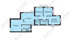海滨南岸 6座 中层 C室 红磡/黄埔/海逸