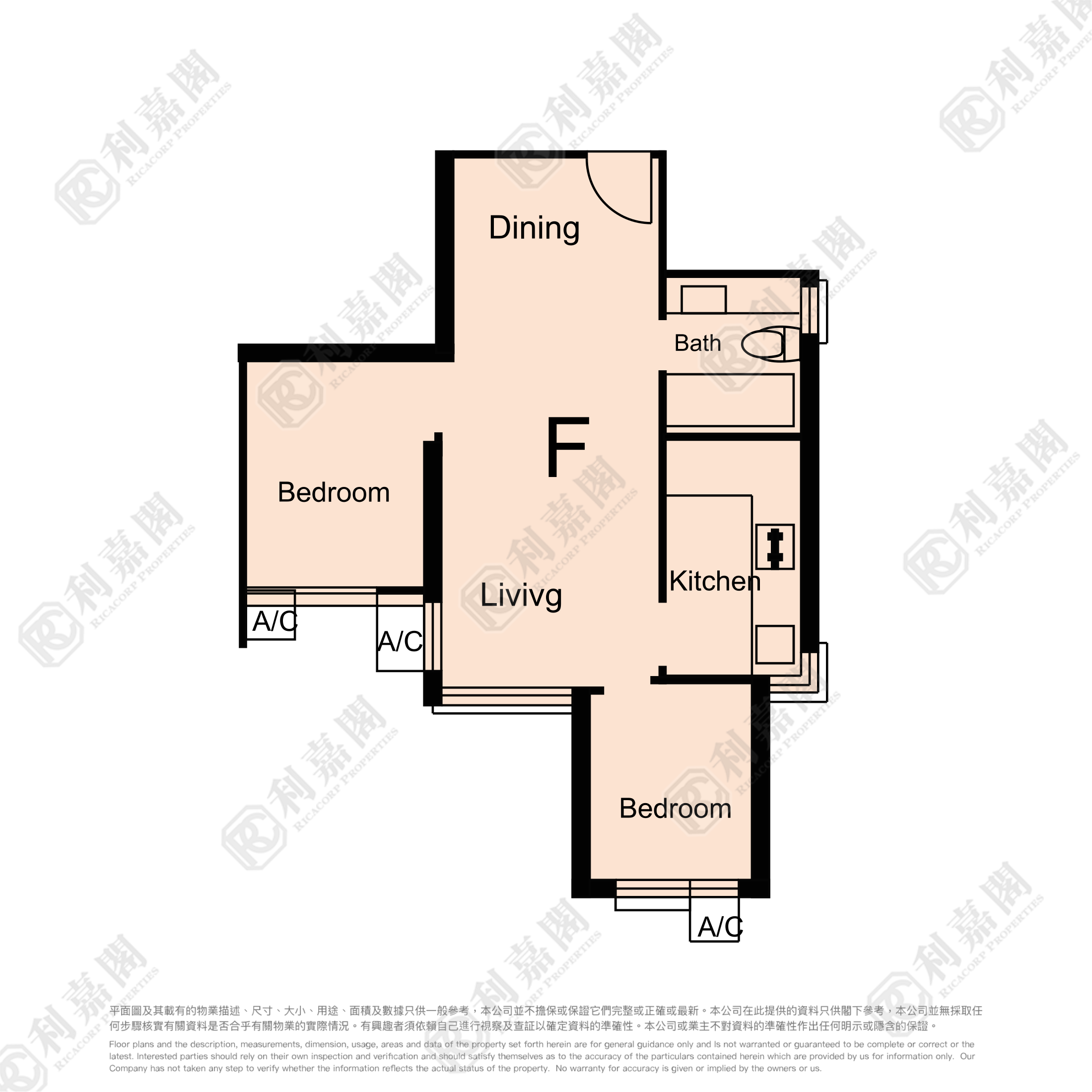 HARBOUR PLACE TOWER 3 Very High Floor Zone Flat F Hung Hom/Whampoa/Laguna Verde