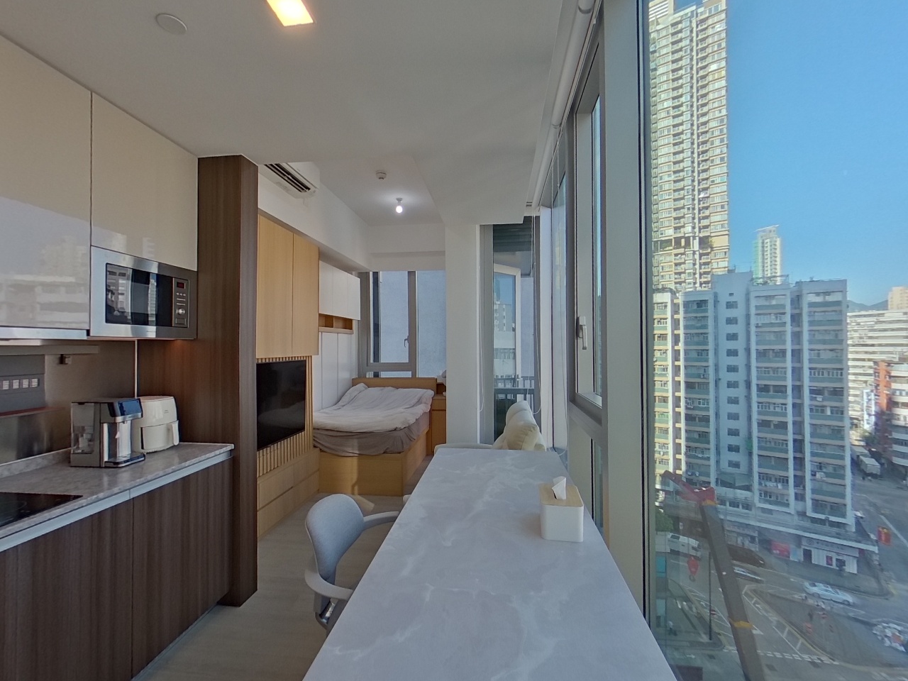 L．LIVING 23 Medium Floor Zone Flat A Olympic Station/Nam Cheong