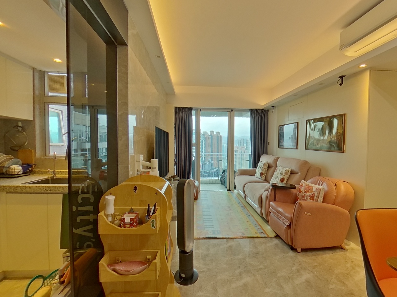 FLORIENT RISE TOWER 1 Very High Floor Zone Flat D Olympic Station/Nam Cheong